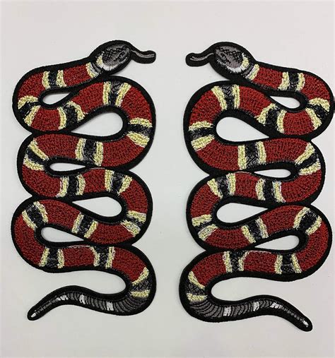 gucci snake patch